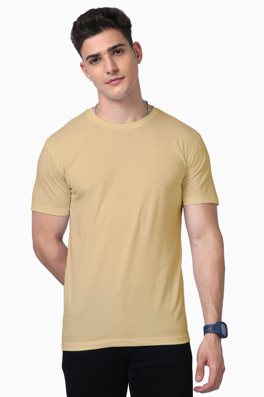 Unisex Supima Tshirt White(Regular Fit)