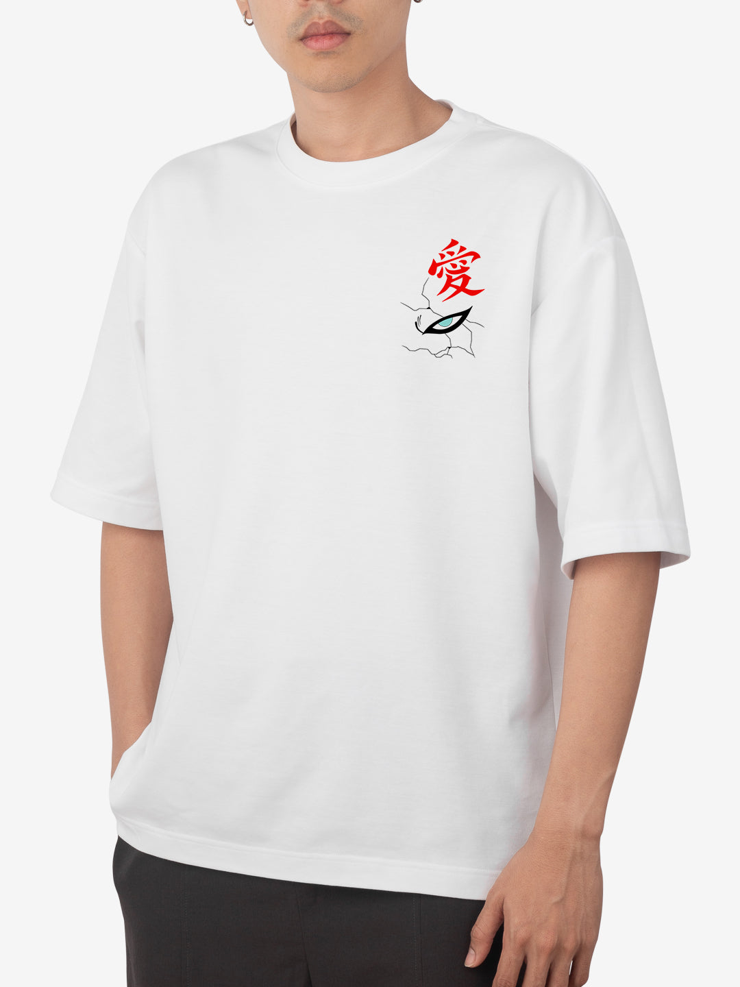 [1025]: Unisex Round Next Oversized T-Shirts - Naruto