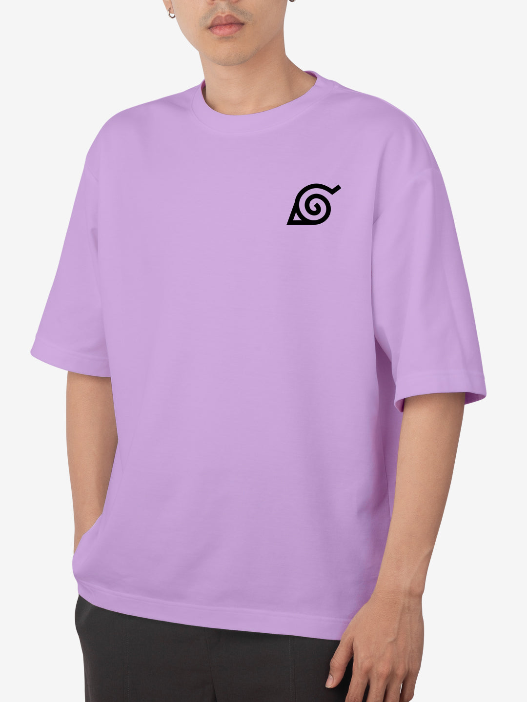 [1027]: Unisex Round Next Oversized T-Shirts - Naruto