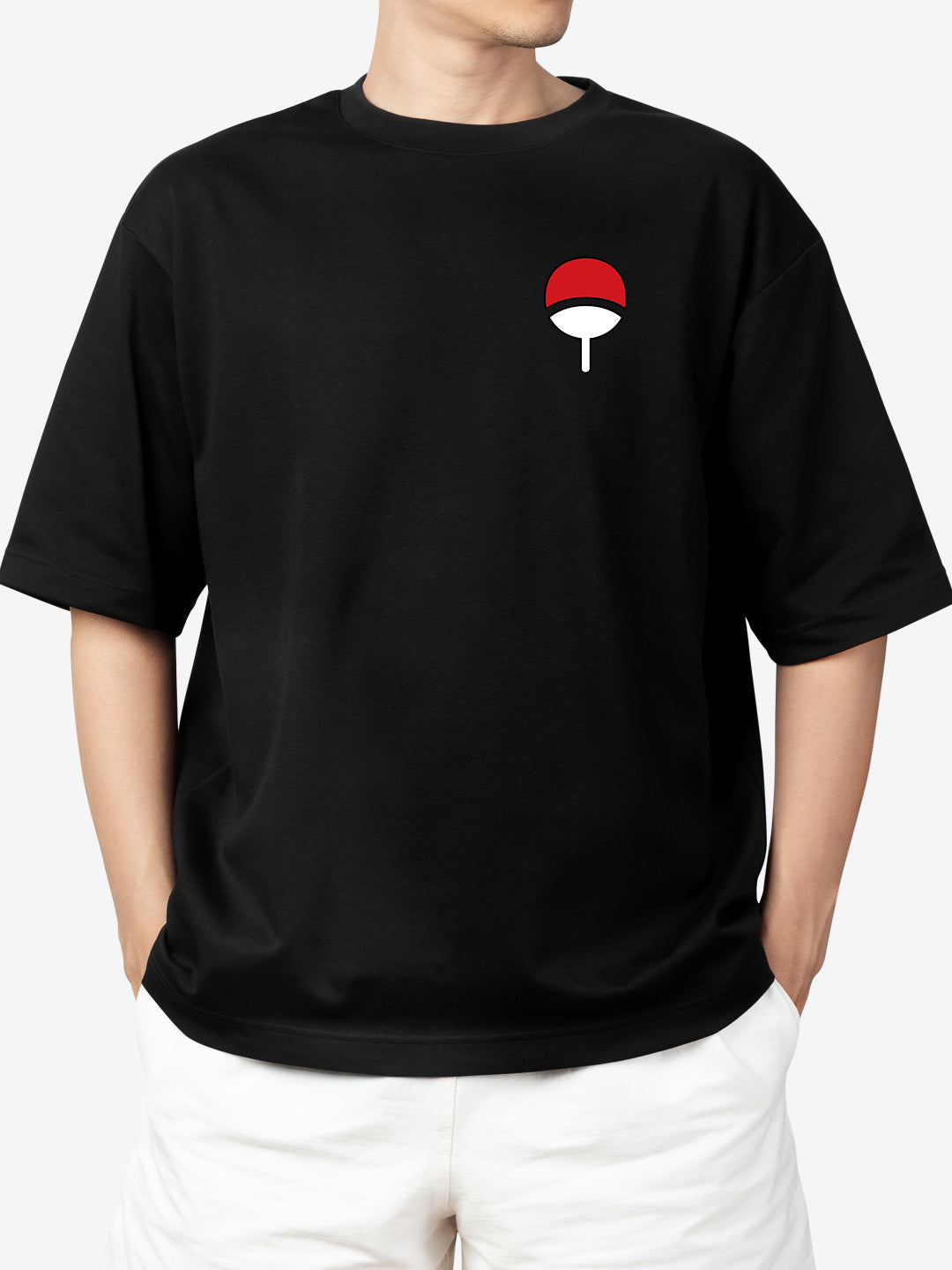 [1028]: Unisex Round Next Oversized T-Shirts - Naruto